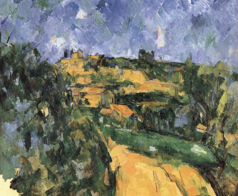 Paul Cezanne weg te gaan china oil painting image